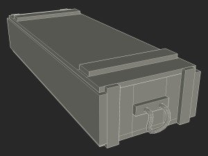 us army crate Modèle 3D