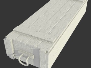 imperial japanese army crate 3D Model