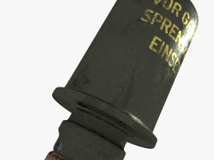 german grenade m24 Modello 3D