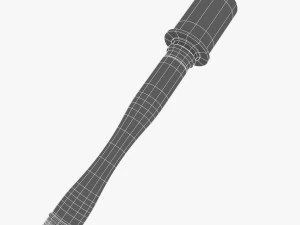 Alman el bombası m24 3D Model