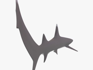 whitetip reef shark 3D Model