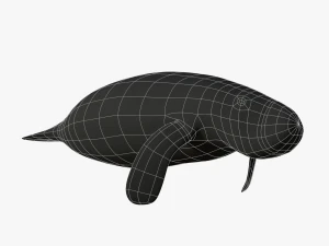 west indian manatee 3D Model