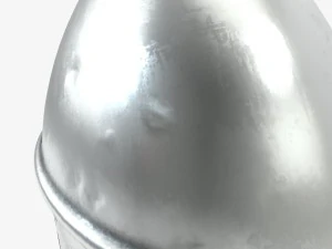 us bottle canteen wwii 3D Model