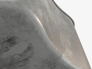 us bottle canteen wwii 3D Model