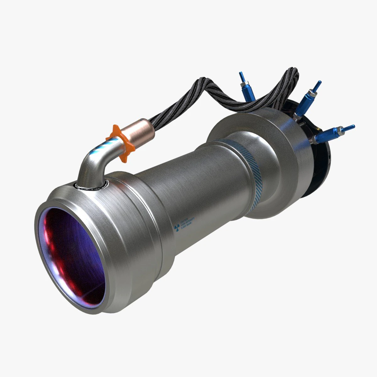 ion thruster 3D Model .c4d .max .obj .3ds .fbx .stl .blend 