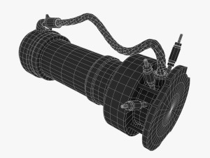 ion thruster 3D मॉडल