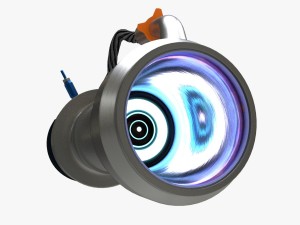 ion thruster 3D मॉडल