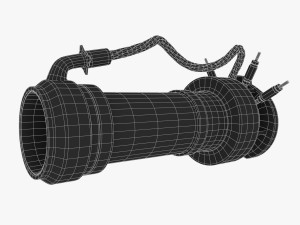 ion thruster 3D मॉडल