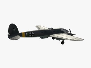 heinkel he 111 a1-ac 3D-Modell