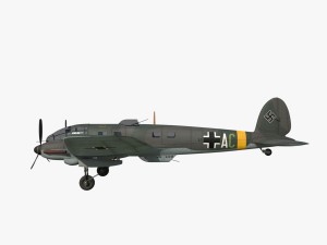 heinkel he 111 a1-ac 3D-Modell