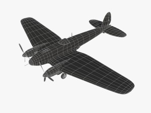 heinkel he 111 a1-ac 3D-Modell