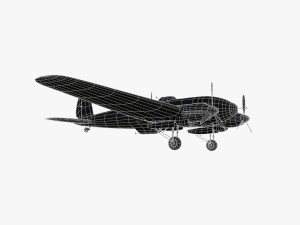heinkel he 111 a1-ac 3D-Modell