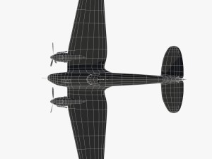 heinkel he 111 a1-ac 3D-Modell
