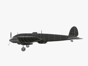 heinkel he 111 a1-ac 3D-Modell