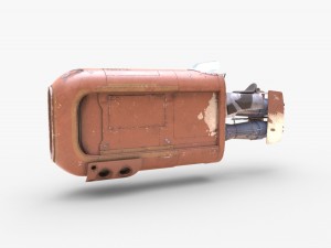 star wars reys speeder Modelo 3D