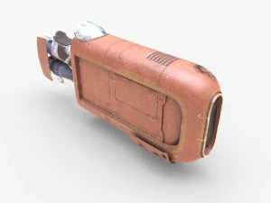 star wars reys speeder 3D Model
