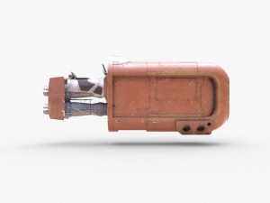 star wars reys speeder 3D Model