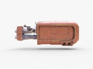 star wars reys speeder 3D Model