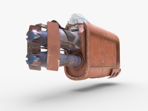 star wars reys speeder 3D Model