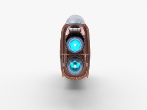 star wars reys speeder 3D Model
