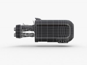 star wars reys speeder 3D Model