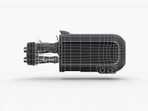 star wars reys speeder 3D Model