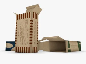 us k-ration boxes end war wwii 3D Model