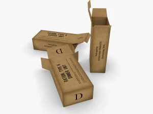 us k-ration boxes 3D Model
