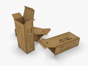 us k-ration boxes 3D Model