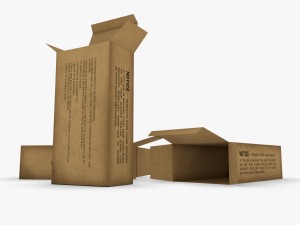 us k-ration boxes 3D Модель