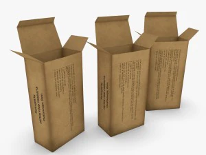 us k-ration boxes 3D Model
