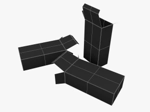 us k-ration boxes 3D Model