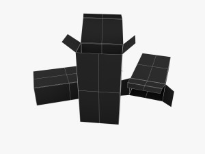 us k-ration boxes 3D Модель