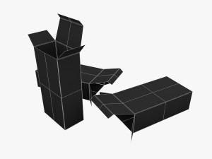 us k-ration boxes 3D Модель