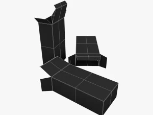 us k-ration boxes 3D Model