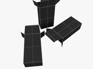 us k-ration boxes 3D Model