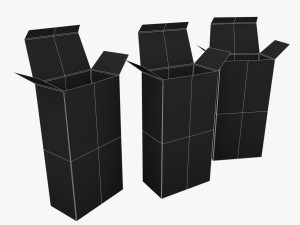us k-ration boxes 3D Модель