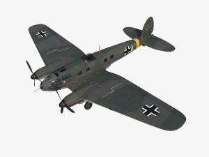 heinkel he 111 - mega collection 3D 모델