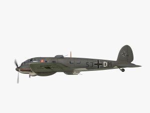 heinkel he 111 - mega collection 3D 모델