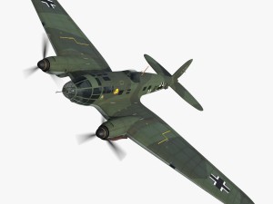 heinkel he 111 - mega collection 3D 모델