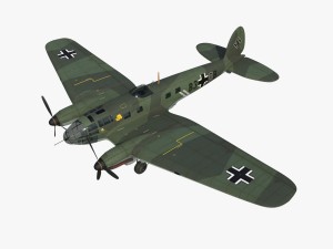 heinkel he 111 - mega collection 3D 모델