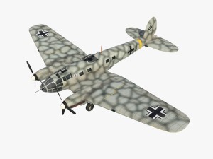 heinkel he 111 - mega collection 3D 모델