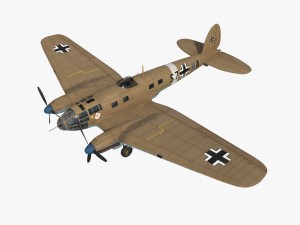 heinkel he 111 - mega collection 3D 모델