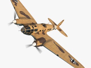 heinkel he 111 - mega collection 3D 모델