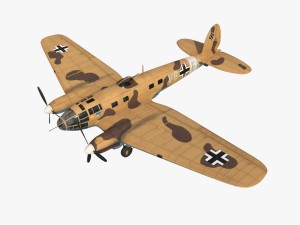 heinkel he 111 - mega collection 3D 모델