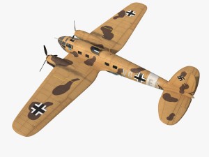 heinkel he 111 vg-es 3Dモデル