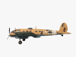 heinkel he 111 vg-es 3Dモデル