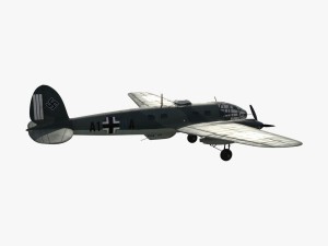 heinkel he 111 a1-da 3D Модель