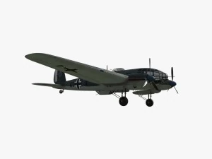 heinkel he 111 a1-da 3D Model