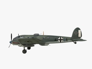 heinkel he 111 a1-da 3D Модель